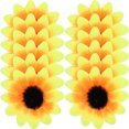 thumbnail image 4 of 150 piezas de cabeza de girasol simulada, pequeña cabeza de girasol, adorno de girasol, decoración DIY, 4 of 8