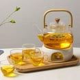 thumbnail image 4 of Ceramic Teapot Warmer Holder Base Tea Warmer Insulation Base Tea Coffee Water Warmer Candle, 4 of 4