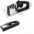 thumbnail image 2 of Aufmer Four-In-One Kitchen Sharpening Tool Multipurpose Blade Polisher Portable Sharpener For Kitchen Knives Scissors Household Cutting Tool Maintenance, 2 of 7