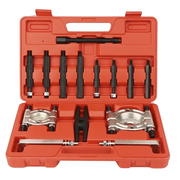 14pcs Auto Gearbox Bearing Puller Separator Set Alloy Steel Removal Bar Disassembly Tool
