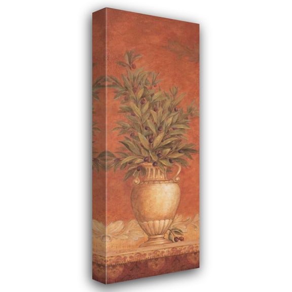 Pamela Gladding 11x24 Gallery Wrapped Canvas Wall Art Titled - Tuscan Reverie I