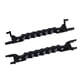 thumbnail image 1 of Ounissouiy 2 piezas de placas de RC, útil aleación de aluminio, práctico accesorio de coche RC, accesorios de coche RC simulados multipropósito Kits de construcción modelo Negro Ounissouiy FN001858-01, 1 of 5