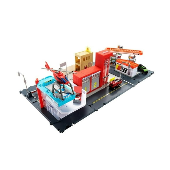 Pista de Juguete Matchbox Basics Playset Mediano de Acción Surtido 1 Set