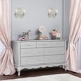 thumbnail image 3 of Evolur Aurora 7-Drawer Double Dresser, Akoya Grey Pearl, Spacious Drawers, 3 of 11