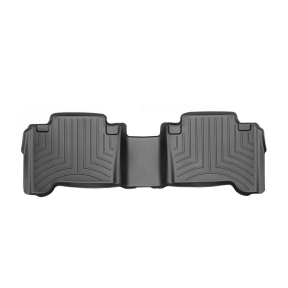 WeatherTech Custom Fit FloorLiners compatible with 2012-2015 Toyota Tacoma - 2nd Row, Black
