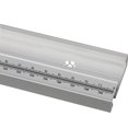 thumbnail image 2 of Luckyn 600 mm Aluminum Alloy T Track Woodworking Miter Track with Scale, 2 of 6