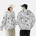 thumbnail image 6 of Fotbe Hand Drawn Snake Men's Women's UPF 50+ Sun Protection Jacket Hooded Cooling Shirt with Pockets Hiking Outdoor Performance-X-Large, 6 of 9