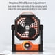 thumbnail image 3 of Ventilador portátil para acampar al aire libre Aoresac para tiendas de campaña con velocidad ajustable sin escalonamientos, 3 of 8