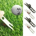thumbnail image 1 of harmtty Golf Ball Fork Pointed Head Thick Stainless Smooth Surface Anti-deformed Dig Golf Pitch Holes Ball Marker Golf Divot Marker Golfs Tool,Silver, 1 of 8
