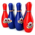 thumbnail image 4 of Happy Time Bowler Children's Kid's 12 Piece Toy Bowling Playset w/ 10 Pins, 2 Bowling Balls, 4 of 4