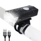 thumbnail image 5 of Advancent Luz de bicicleta recargable por USB, luz trasera delantera y trasera para bicicleta de montaña, luz de advertencia de seguridad para Ciclismo, 5 of 6