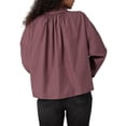 thumbnail image 3 of Lee® Women's Long Sleeve Boxy Ruffle Popover Shirt, 3 of 5