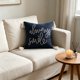 thumbnail image 5 of 17.7x17.7in Embroidered Cushion Cover With Tassels, 5 of 7