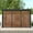 Takasho/Wood Grain, variant on Mirador 111S Takasho Outdoor Pergola Aluminum Deco Wall Panorama 1/3 10' Side, Wood Grain (Not Pergola)