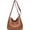 Brown, variant on Crossboby Bag for Women - Soft PU Leather Multi-Pocket Shoulder Bag Handbag with Adjustable Strap