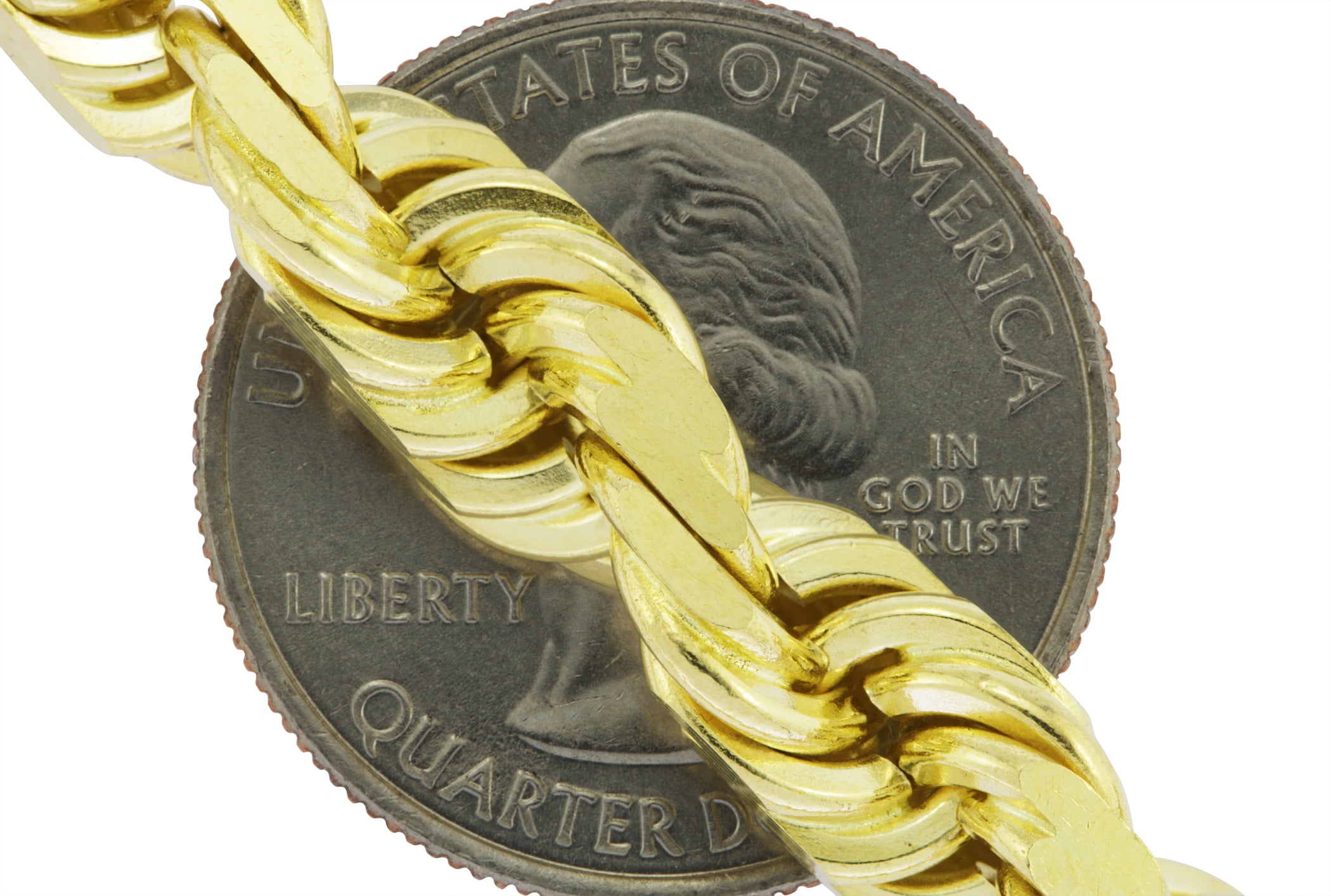 Nuragold 14k Yellow Gold 10mm Solid 