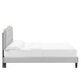 thumbnail image 4 of Modway Amber Tufted Performance Velvet King Platform Bed in Light Gray, 4 of 10