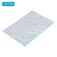 thumbnail image 3 of Uxcell 9.5"x7" Holographic Cardstock, 20 Pack Metallic Iridescent Mirror Paper Foil Board Reflective Sheets, Style 2, 3 of 6