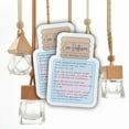 thumbnail image 4 of Car Oil Hanging Diffuser Instruction Care Card  50 Pk 2x3 inches Wooden Bottle Die Cut Shape of Reed Diffuser Oil Bullet Warning Labels Scent for Clients Care Business Cards DIY, 4 of 4