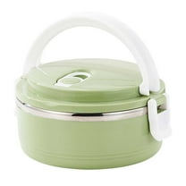 Ikeay Stainless Steel Multi-Layer Insulated Lunch Box, Leak-Proof Thermal Food Container for Workers And Students, 1-Piece