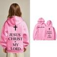 thumbnail image 5 of Kids Girl Hoodies Christian Sweatshirt Long Sleeve Graphic Hoodies Cute Oversize Pullover Top New Year Sweatshirts Kids Clothes Boys Size 3-4 Years Cute&nbsp;Boy Girl&nbsp;Clothing, 5 of 6
