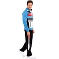 thumbnail image 6 of Notus Men’s Track Suits Set 2 Piece sweatsuits 2-piece set Jogger suit for men jogging suits for men 2 piece Sweatpants Sweat Suits Collar fleece tracksuit Multi Colors Turquoise XXL, 6 of 7