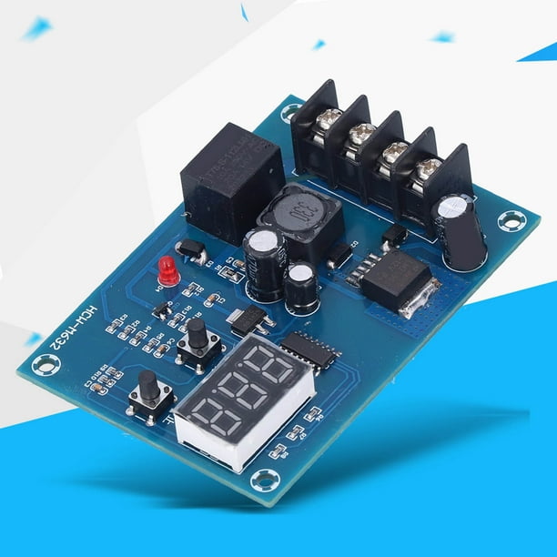 Interruptor De Protección De Carga De Batería, Módulo De Control De Carga XH-M603 Monitoreo De Voltaje Apagado Automático Para Baterías De Almacenamiento De 12-24 V