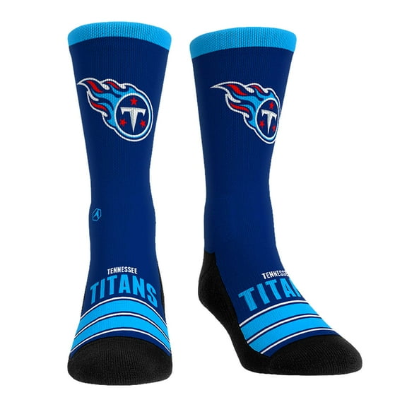 Unisex Rock Em Socks Tennessee Titans Gametime Stripe-Crew Socks