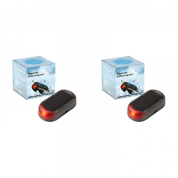 MELIVO 2-Pack Advanced Car Interference Antifreeze Instrument – Universal Solar-Powered Windshield De-Icer & Reusable Anti-Ice Trucks & Sedans Fast Winter Frost & Ice Removal,Vehicle Safety