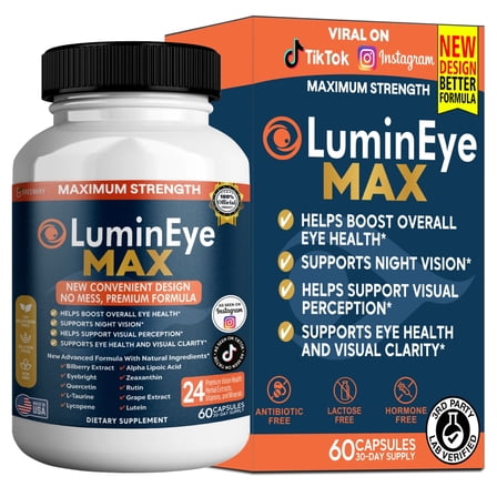 GreenVify LuminEye Max – Daily Eye & Wellness Support Formula