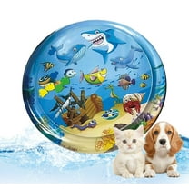Pet Water Bed,Cat Water Mat 2025 Upgraded Thickened Sensory Water Palymat,Leak-Proof Sensory Playmat,Water Mat for Cats and Dogs,Anti-Scratch Design Waterbed for Indoor Cat & Dog