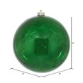 thumbnail image 5 of Vickerman M166624 Emerald Shiny Mercury Ball Ornament - 8 in., 5 of 5