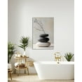 thumbnail image 3 of Zen Canvas Wall Art Spa Stones Picture Wall Decor Framed Meditation & Calm Painting Minimalist Prints Spiritual Room Living Room Bathroom Ready to Hang, 3 of 5
