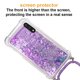 thumbnail image 3 of Estuche para teléfono con cordón para arenas movedizas anticaída de cuatro esquinas para iPhone X/XS - arenas movedizas amor púrpura Xemadio 221028-2, 3 of 9