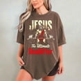 thumbnail image 5 of Christian Workout Shirt – Comfort Colors Jesus The Ultimate Deadlifter Tee | Faith-Based Gym T-Shirt for Men & Women | Religious Fitness Apparel, 5 of 8