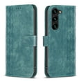 thumbnail image 2 of SaniMore Case for Samsung Galaxy S23 Plus (6.6" 2023), PU Leather Wallet with Card Slots Cash Pocket Magnetic Closure Flip Kickstand Shockproof TPU Full Body Protective Business Shell, Green, 2 of 8