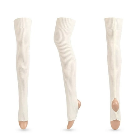 

SBYOJLPB Womens Leg Warmers Clearance Fall Winter Women Pure Color Yoga Warm Wool Leg Warmers with Extended Knees and Feet Piled Socks Rollbacks