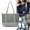 Gray, variant on Vikakiooze 2023 Promotion on sale, Women's Handbag, Women's Soft Tote Shoulder Bag, Large Capacity Handbag , Soft Leather Women's Shoulder Bag