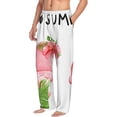 thumbnail image 5 of Cauagu Hello Summer Gnome Mens Pajama Pants Sleep & Lounge Pants,PJ Bottoms with Pockets-XX-Large, 5 of 7