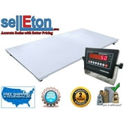 48" x 72" (4' x 6') Industrial Floor Scale l 2500 lbs x .5 lb