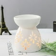 Ceramic Tealight Candle Holder Essential Wax Melt Fragrance Oil Burners