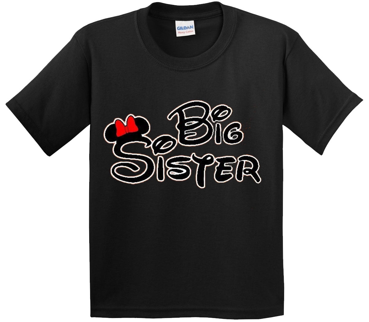 Youth T-Shirt Mickey Mouse Big Sister 