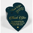 thumbnail image 2 of Inkdotpot Gold Foil Paper Hang Tag Thank You For Celebrating The Mother To Be Baby Shower Favor Tag 100 Pieces, 2 of 8
