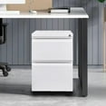 Pedestal Office Mobile File Drawers Storage Commercial