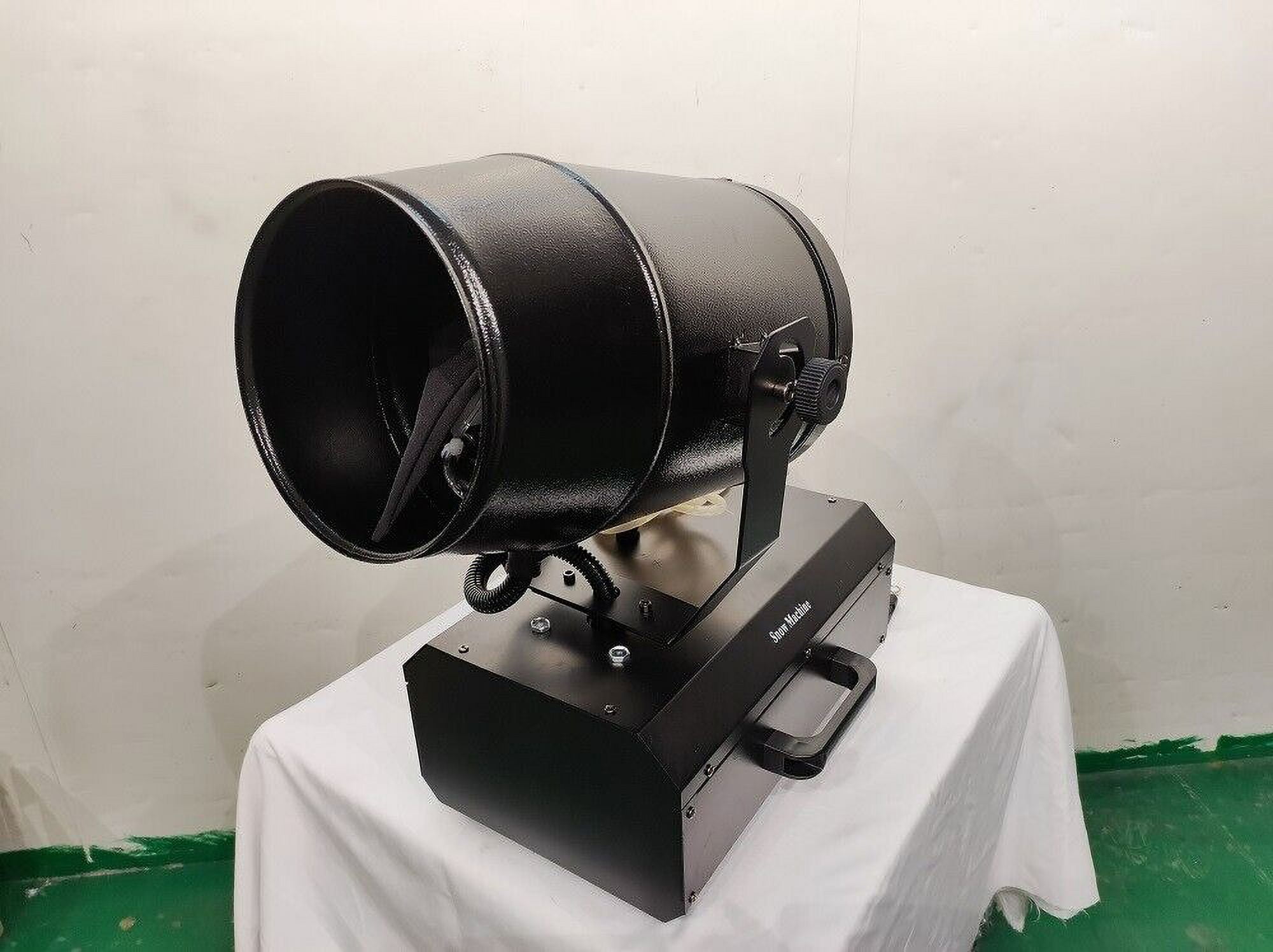 1800w Swing Snow Machine Moving Head Party Jet Snow Maker Wedding indoor Events