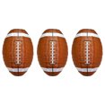 thumbnail image 1 of CIMAXIC Party 3pcs Rugby Pattern Paper Lantern Festival Party Venue Decoration Ceiling Hanging Lantern,12.2"X8.66"X8.66", 1 of 5