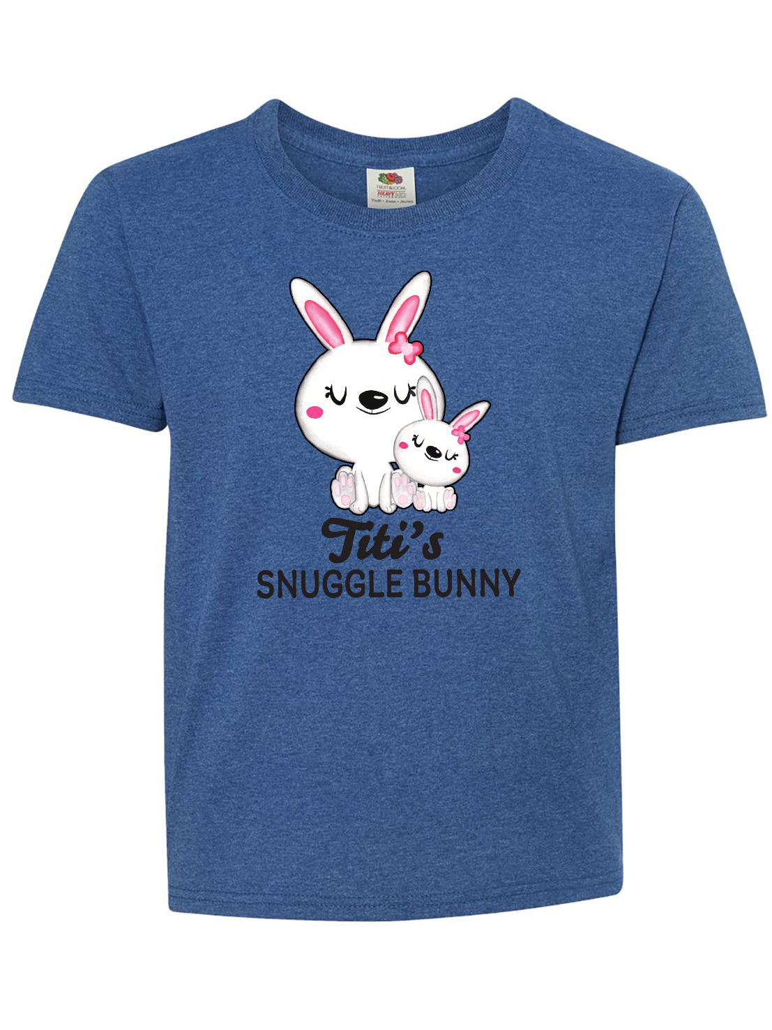 Details about / Happy Easter Bunny Love Multi Color Youth Shirt