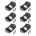 thumbnail image 1 of Conectores de soportes para colgantes de pared de altavoces de 6 piezas para murales, accesorios genéricos versátiles versátiles con tornillos Estilo a, 1 of 10
