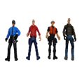 thumbnail image 2 of Figuras de hombre de acción 4 piezas, modelo de del , 10 cm, Mini de tropas especiales modernas, modelo de juguete para , de juguete de modelo, 2 of 9
