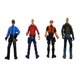 thumbnail image 2 of 4PCS SWAT Team Toy Soldiers de acción Articulaciones móviles Battle Playset Modelo Action Man para niños Niños Niñas CUTICAT Figuras de hombre de acción, 2 of 8